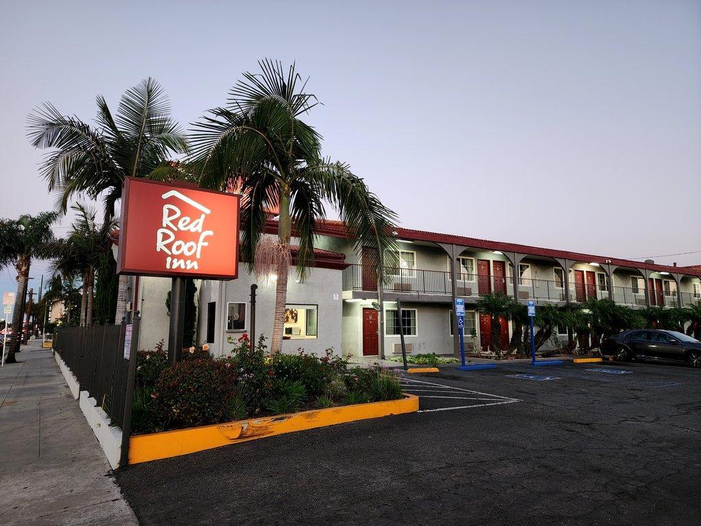 Red Roof Inn Los Angeles - Bellflower Exterior foto